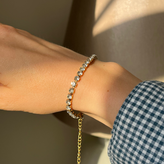The tennis bracelet